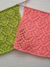 Узор спицами