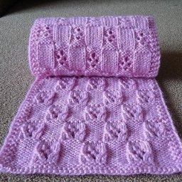 Милый узор для шарфика