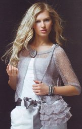 Комплект из жакета с сумочкой