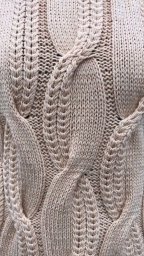 Красивая коса спицами