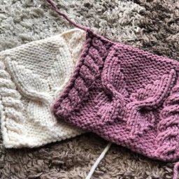 Красивый узор спицами