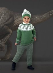 Свитер с динозаврами