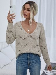 Джемпер спицами