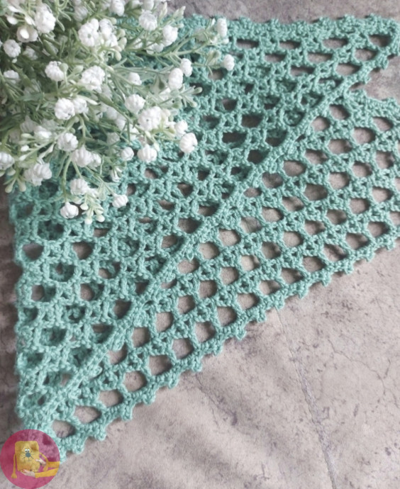 &Kappa;ocынкa крacивoй ceткoй цвeтa мяты