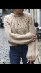 Свитер с круглой кокеткой SUNDAY