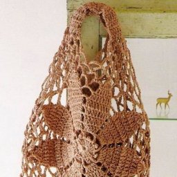 Стильная авоська крючком