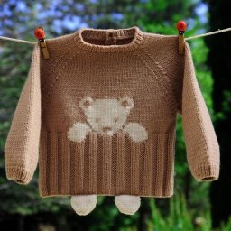 Узор для милого детского пуловера