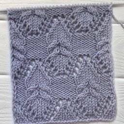 Узор спицами