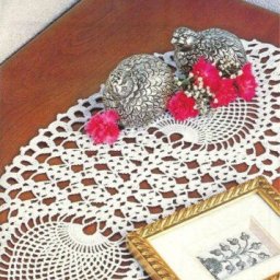 Салфетка для любителей узора "Ананас"