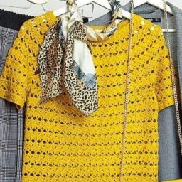 Ажурная кофточка крючком