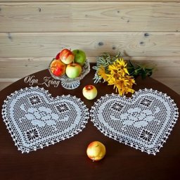 Ажурные салфетки крючком