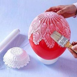 Как накрахмалить салфеточки?