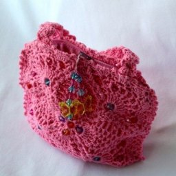 Красивая сумочка, вяжем крючком