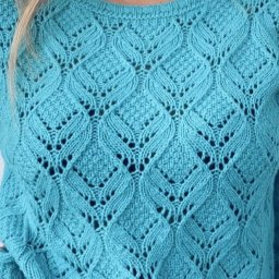 Красивый узор спицами