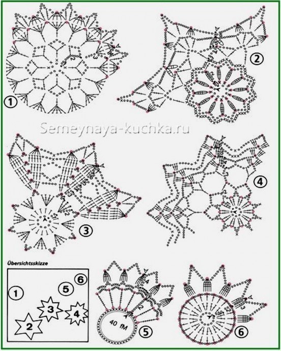 Новогодние шары крючком