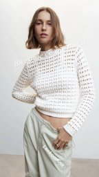 Узор для джемпера спицами