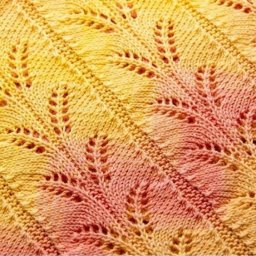 Узор со схемой для вязания спицами, в копилочку