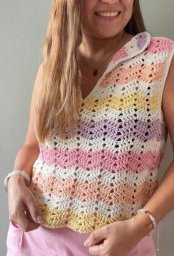 Летний топ, связанный крючком — легкость, стиль и ручная работа в одном образе