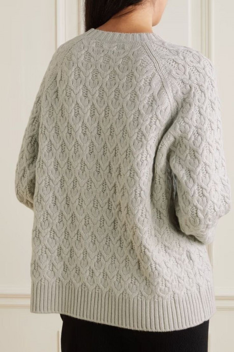 Серый джемпер реглан