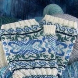 Эффектный жаккардовый узор