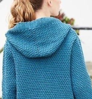 Женский кардиган с капюшоном Женский кардиган с капюшоном