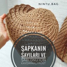 Схема шляпки крючком