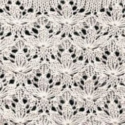 Узор спицами, в копилку мастерицы