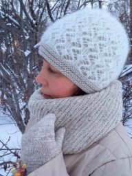 Шапка "Изморозь"