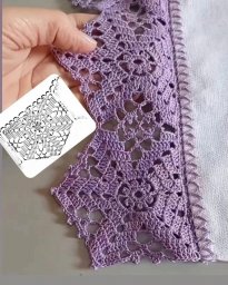 Кайма крючком