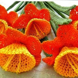 Создаем весеннее настроение - вяжем нарциссы!