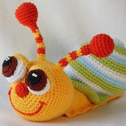 Вяжем веселую улитку