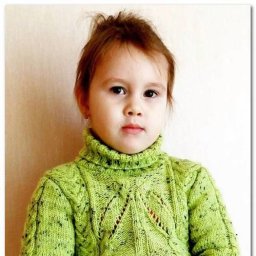 Интересный узор для детского свитера