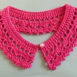 Красивый воротник крючком
