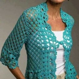Летняя кофточка крючком