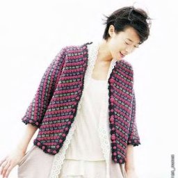 Уютный жакет крючком