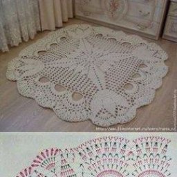 Красивые вязаные салфетки