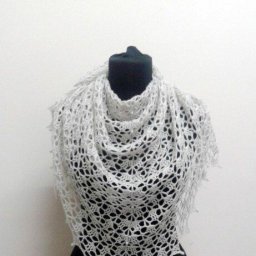 Шаль крючком