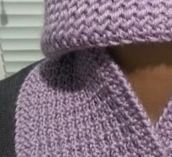 Комплект &laquo;Сиреневое ассорти&raquo; спицами