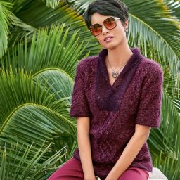 Сверкающий пуловер