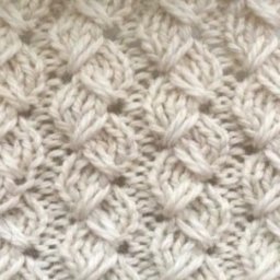 Узор спицами "Змейка"