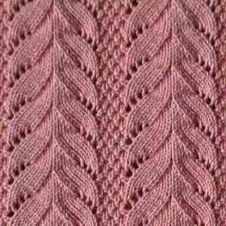 Узор в виде широкого колоска