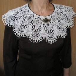 Воротник "Шевалье" - старомодная красота