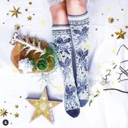 Красивые носки спицами