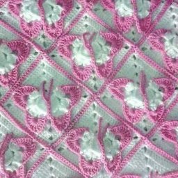 Мотив "Бабочка", вяжем крючком