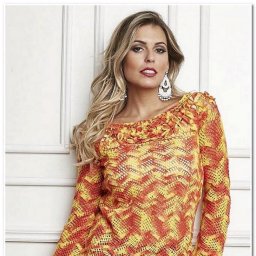 Пуловер крючком