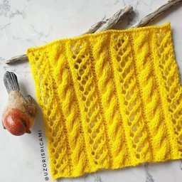 Узор спицами в Вашу копилочку