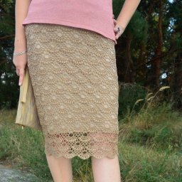 Изысканная юбочка крючком