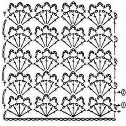 Кусочек мора - подборка схем "Ракушка"
