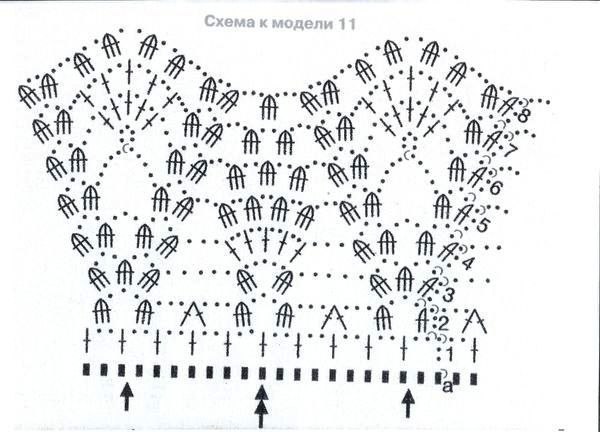 Схемы для милых вязаных воротничков Схемы для милых вязаных воротничков