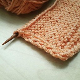 Вяжем край с красивой цепочкой